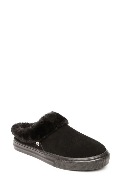 Minnetonka Windy Faux Fur Sneaker in Black at Nordstrom, Size 6 | Nordstrom