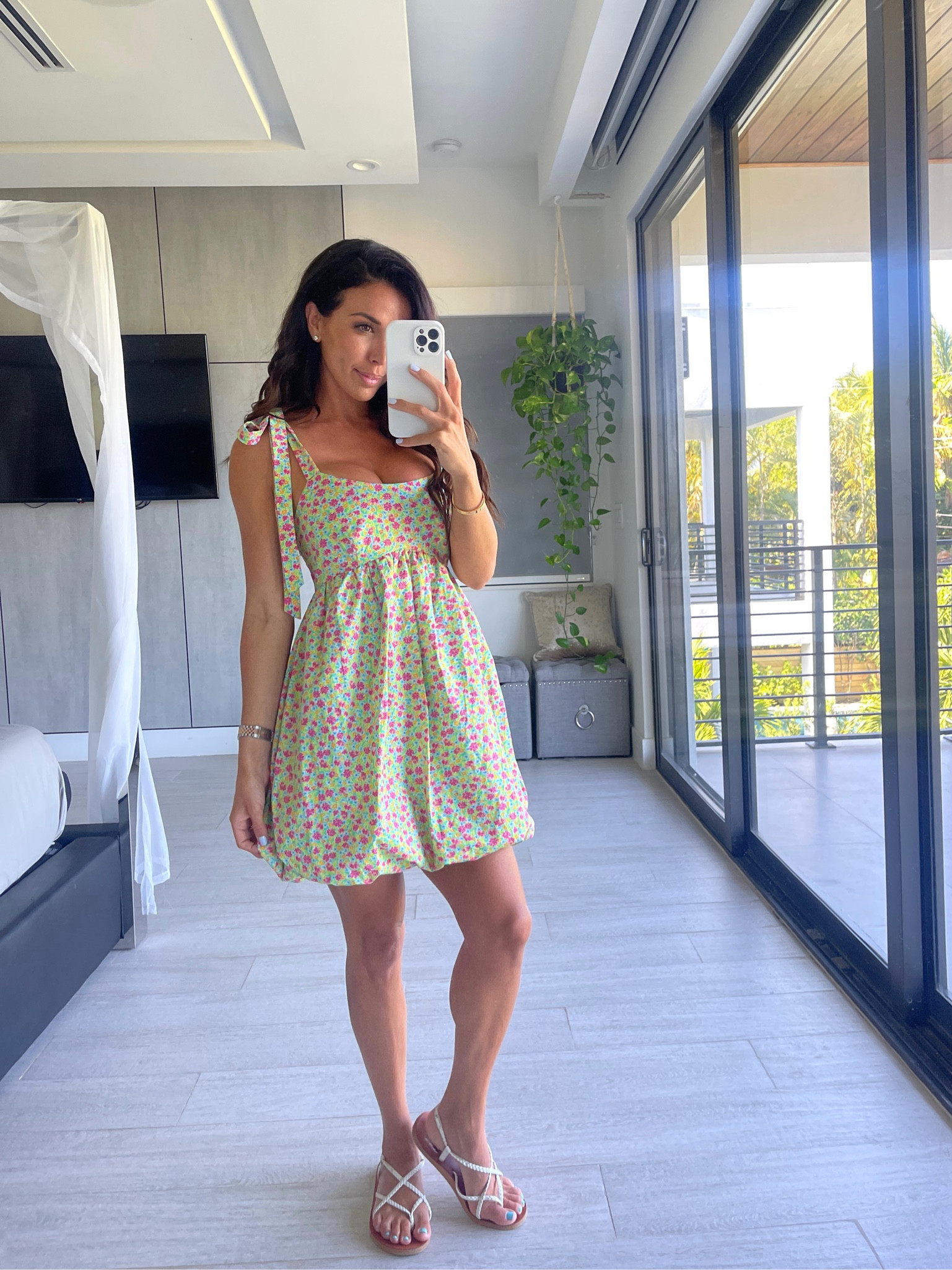 Cute summer vibes! I love this bubble dress - I think it would be great if you’re prego too! I’m wearing an xs! 

#LTKFind #LTKSeasonal #LTKfit
