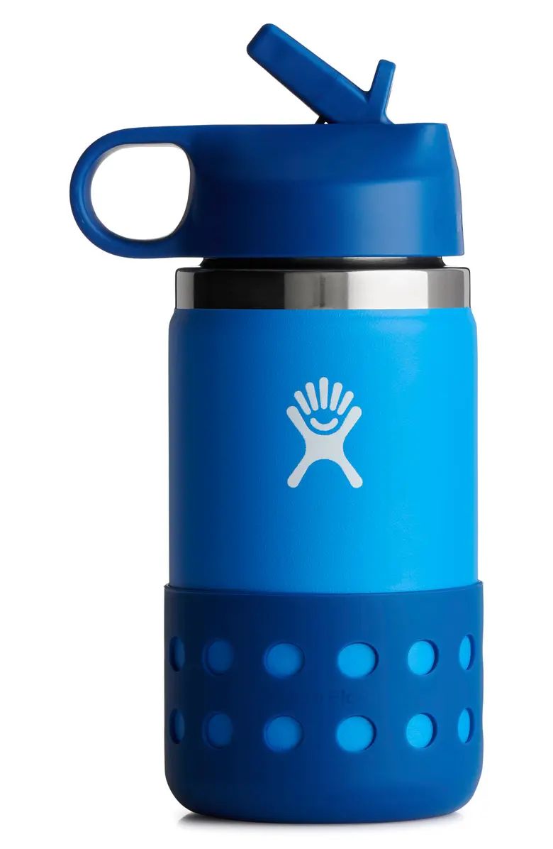 Kids' 12-Ounce Wide Mouth Water Bottle with Straw Lid | Nordstrom