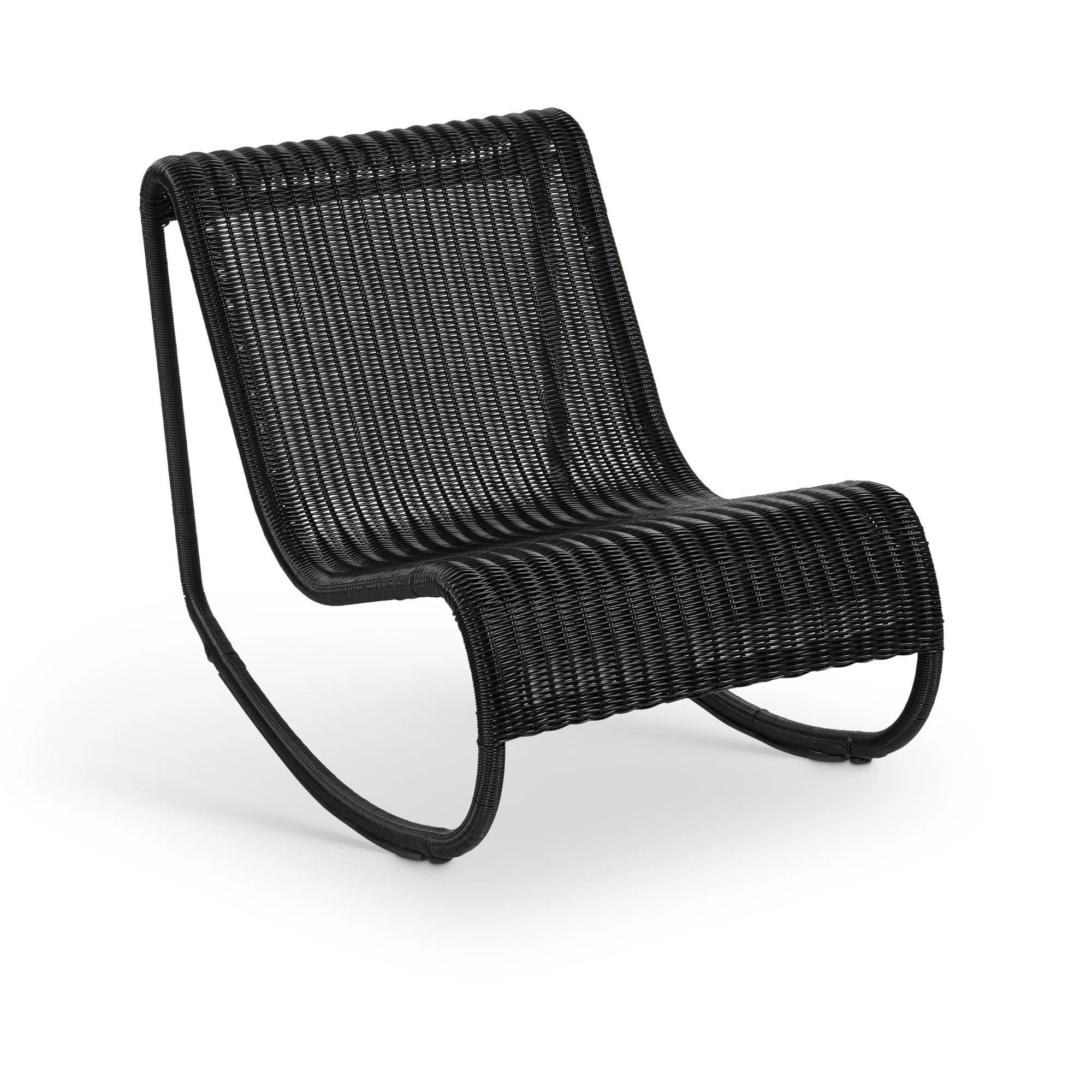 Antigua Wicker Outdoor Patio Rocker | Birch Lane