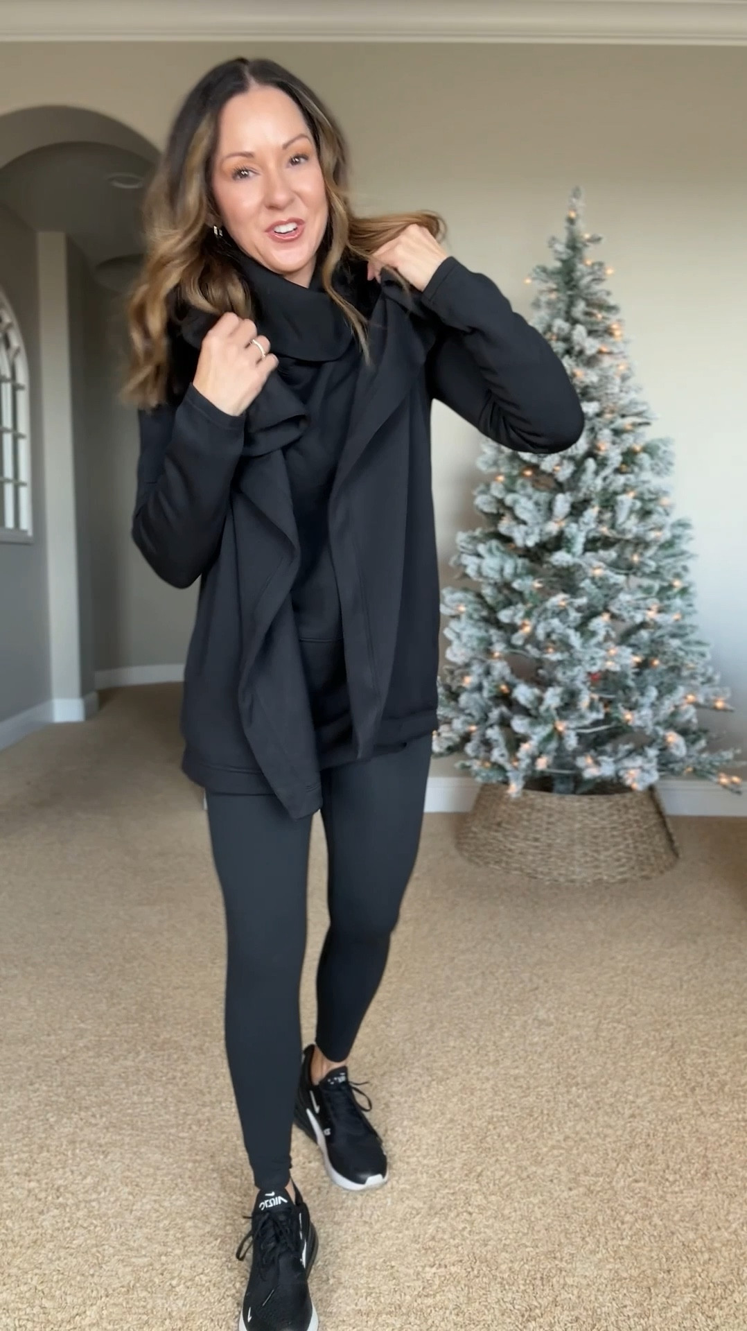 60% Spanx Air Essential wrap cardigan today only! 
It’s 50% off and you can stack code EXTRA10 for an additional 10%. 
40% off Everything else from Spanx. 30% off plus 10% off code EXTRA10 

For reference: I’m 5’1”, 109lbs
I’m wearing a size XS 

#LTKHoliday #LTKCyberWeek #LTKSaleAlert