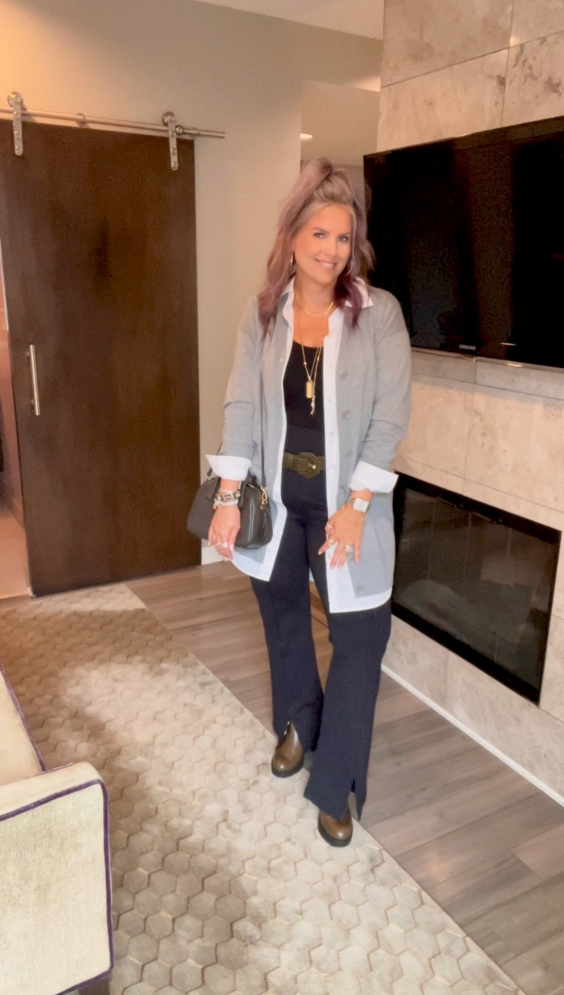 Comfortable workwear outfit 
Button down (actually a dress!), size L 
Long Cardigan, size L

#walmart #walmartfashion #walmartstyle  walmart fashion, walmart style, walmart outfit, walmart look, walmart fashion, found it at walmart, walmart fashion finds, walmart summer, walmart winter, walmart fall, walmart spring, walmart new arrivals, walmart outfit, walmart outfit inspo, walmart outfit inspiration, walmart curves, walmart curvy, curvy walmart, midsize walmart, walmart midsize, walmart ootd, walmart shopping, new at walmart  #workwear #work #office #professional #businesscasual business casual, work outfit, work outfit ideas, office outfit, office outfit ideas, workwear outfit, workwear style, workwear fashion, workwear inspo, workwear inspiration, work look, office look, office, office outfit, office outfit inspo, office outfit inspiration, wear to work, work clothing, work clothes, wear to work clothes, office style, work style, office fashion, slacks, trousers, professional style, professional outfit, interview outfit, interview outfit ideas, interview look, dress pants, workwear pants, work pants, blouse, blazer, button down, button up, skirt, dress #cardigan #outfit #ideas #ootd #cardi #oversized #sweater #buttons #slouchy cardigan, cardigan sweater, duster cardigan, cardigan outfit ideas, cardigan outfits, cardigan workwear, office cardigan, how to style a cardigan, cardigan styling, cardigan style, cardigan look, styling a cardigan, affordable cardigan, midsize cardigan, curvy cardigan, cardigan curvy, cardigan midsize, long sleeve, oversized cardigan, casual cardigan, off the shoulder cardigan, v-neck cardigan, boyfriend cardigan, grandpa cardigan, slouchy cardigan, neutral cardigan, lightweight cardigan, short cardigan, long cardigan 


#LTKFindsUnder50 #LTKWorkwear #LTKMidsize