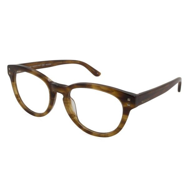 Valentino Rx Eyeglasses - V2668 Brown (Frame only with demo lenses) | Bed Bath & Beyond