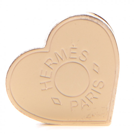 HERMES Permabrass Coeur Scarf Ring | Fashionphile