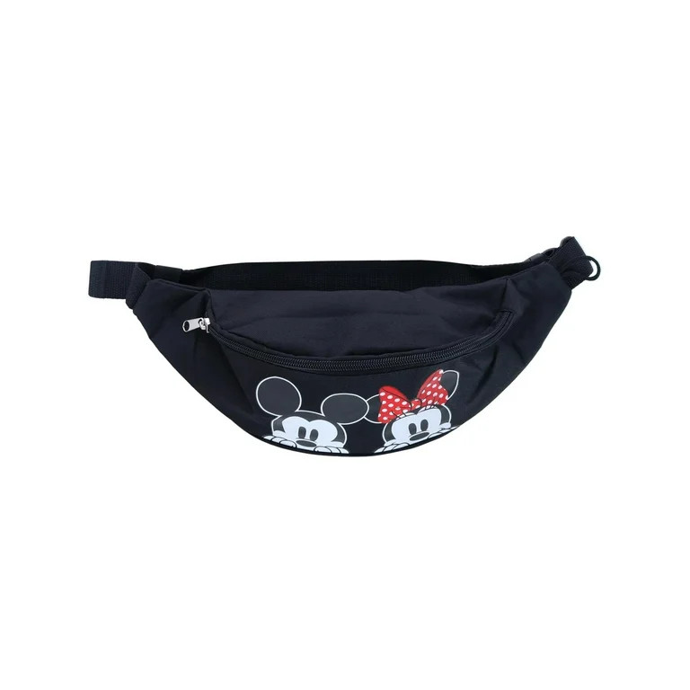 Disney Unisex Belly Bag Black | Walmart (US)