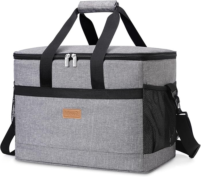 Lifewit Cooler Bag 30/50/60 Cans Collapsible and Insulated Large Lunch Bag Leakproof Soft Cooler ... | Amazon (US)