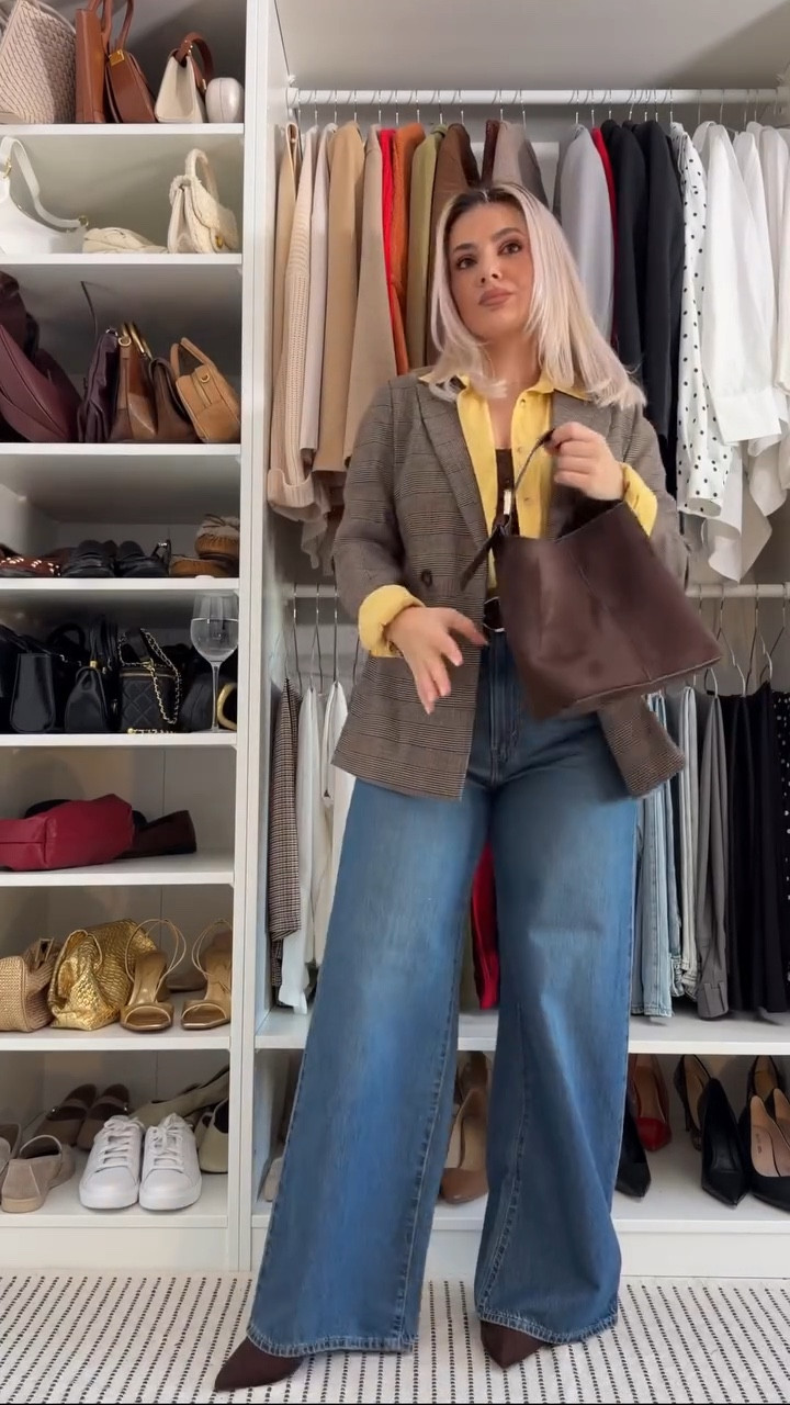 #GRWM 🌻Styling Jeans for office 🤎 

