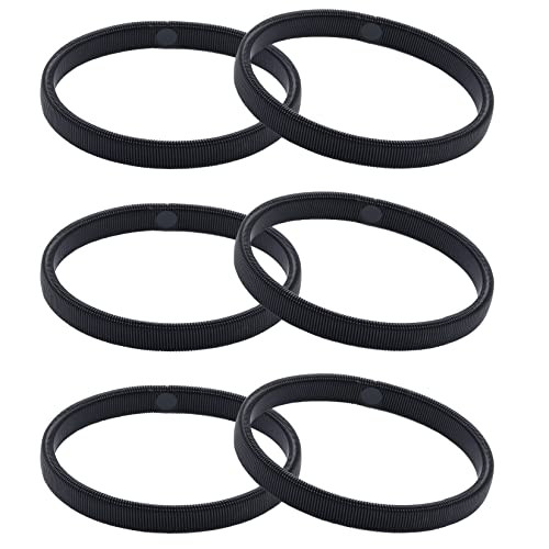 SUMERSHA 6 Pieces Shirt Sleeve Holders Stretchy Metal Armbands Anti-Slip Garters Fixing Long Slee... | Amazon (US)