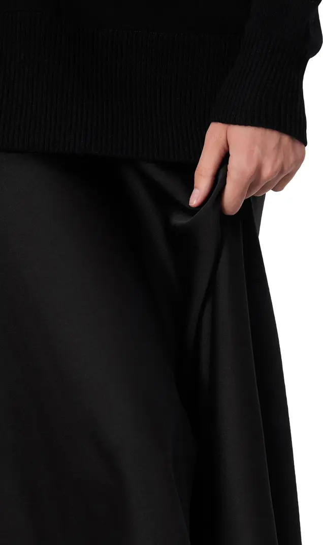 rag & bone Millie Long Sleeve Mixed Media Wool Blend Sweater Dress | Nordstromrack | Nordstrom Rack