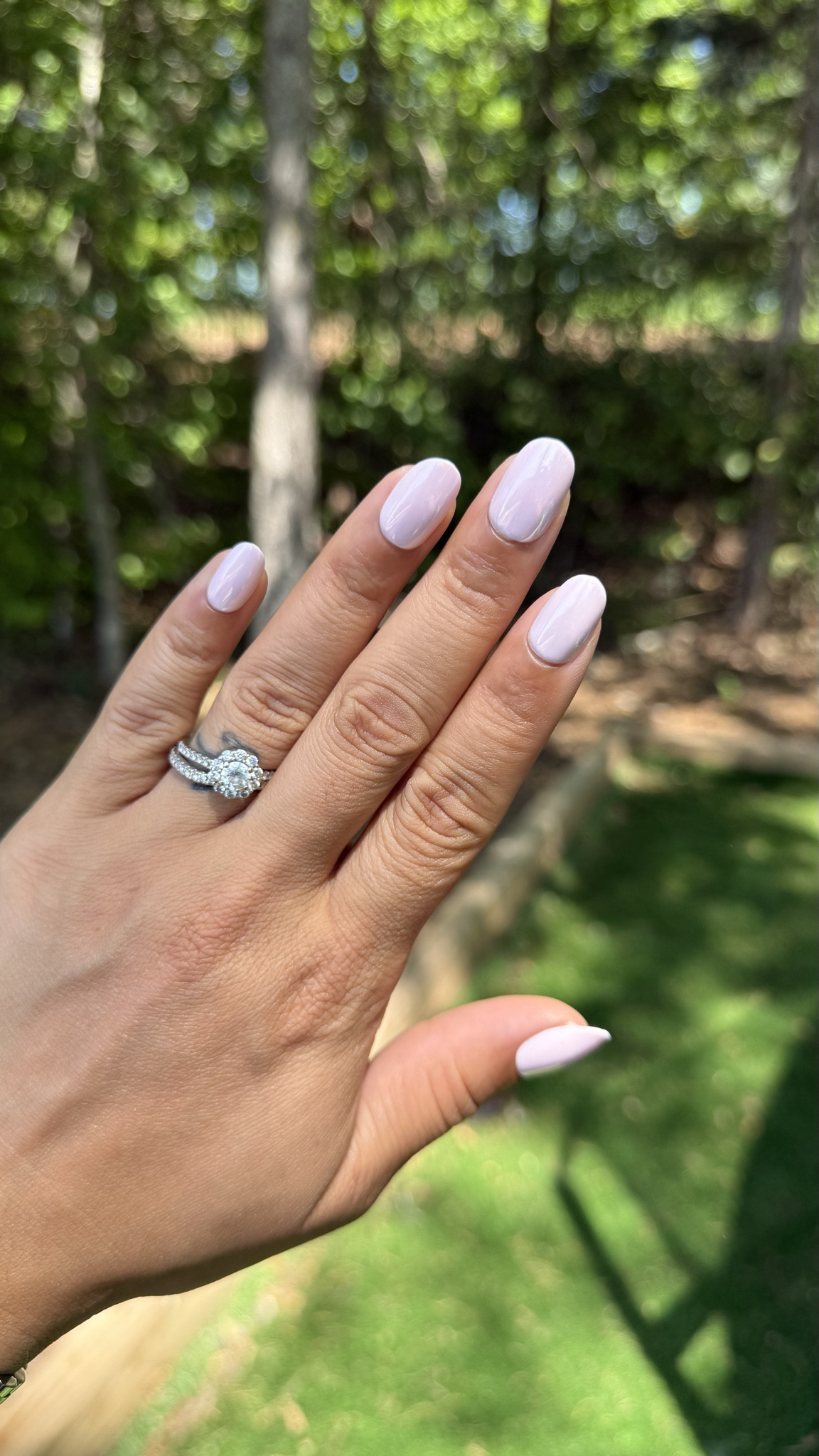 I will always be a press on nail girl loving this chrome color by olive and June #pressonnails #nails 

#LTKTravel #LTKBeauty #LTKSeasonal