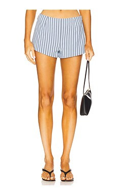 ALL THE WAYS Alerie Short in Blue Stripe from Revolve.com | Revolve Clothing (Global)