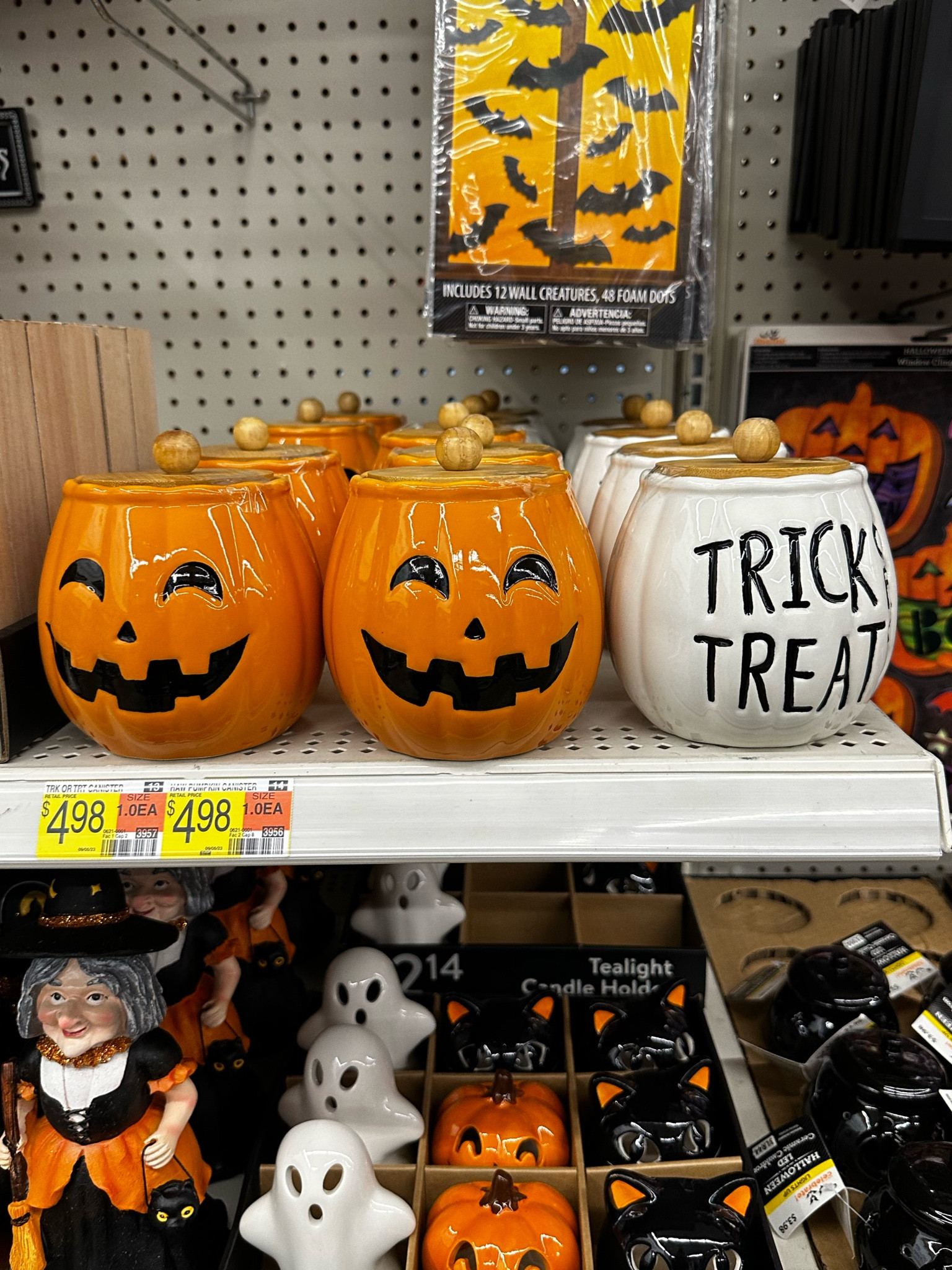 Walmart Halloween decorations 🎃 

Jack o lantern, trick or treat canisters, containers, Pumpkins, Fall decor

#LTKHalloween #LTKHoliday #LTKSeasonal