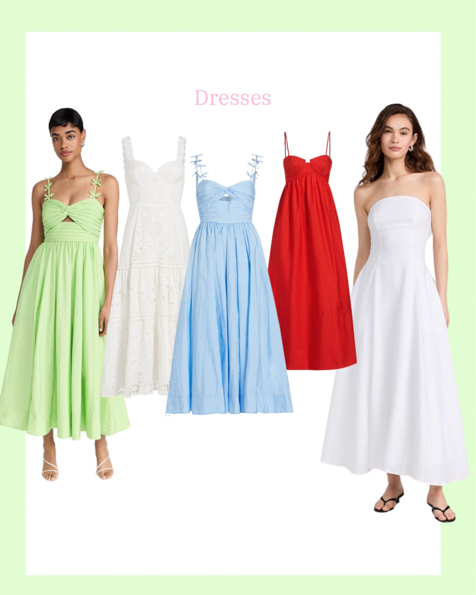 Some cute summer dresses ⭐️

#LTKStyleTip #LTKBeauty #LTKParties