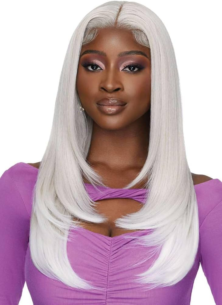 Outre Lace Front Wig - Perfect Hair Line 13X4 - Swoop Series - Swoop 1 (BUTTERSCOTCH BLONDE) | Amazon (US)