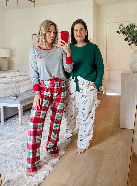 Walmart Style a Friend! 

Cozy holiday jammies for the win! 

Plaid Pajamas: XS
Green Top: Large
Puppy Pants: Large

#LTKSeasonal #LTKHoliday #LTKfindsunder50