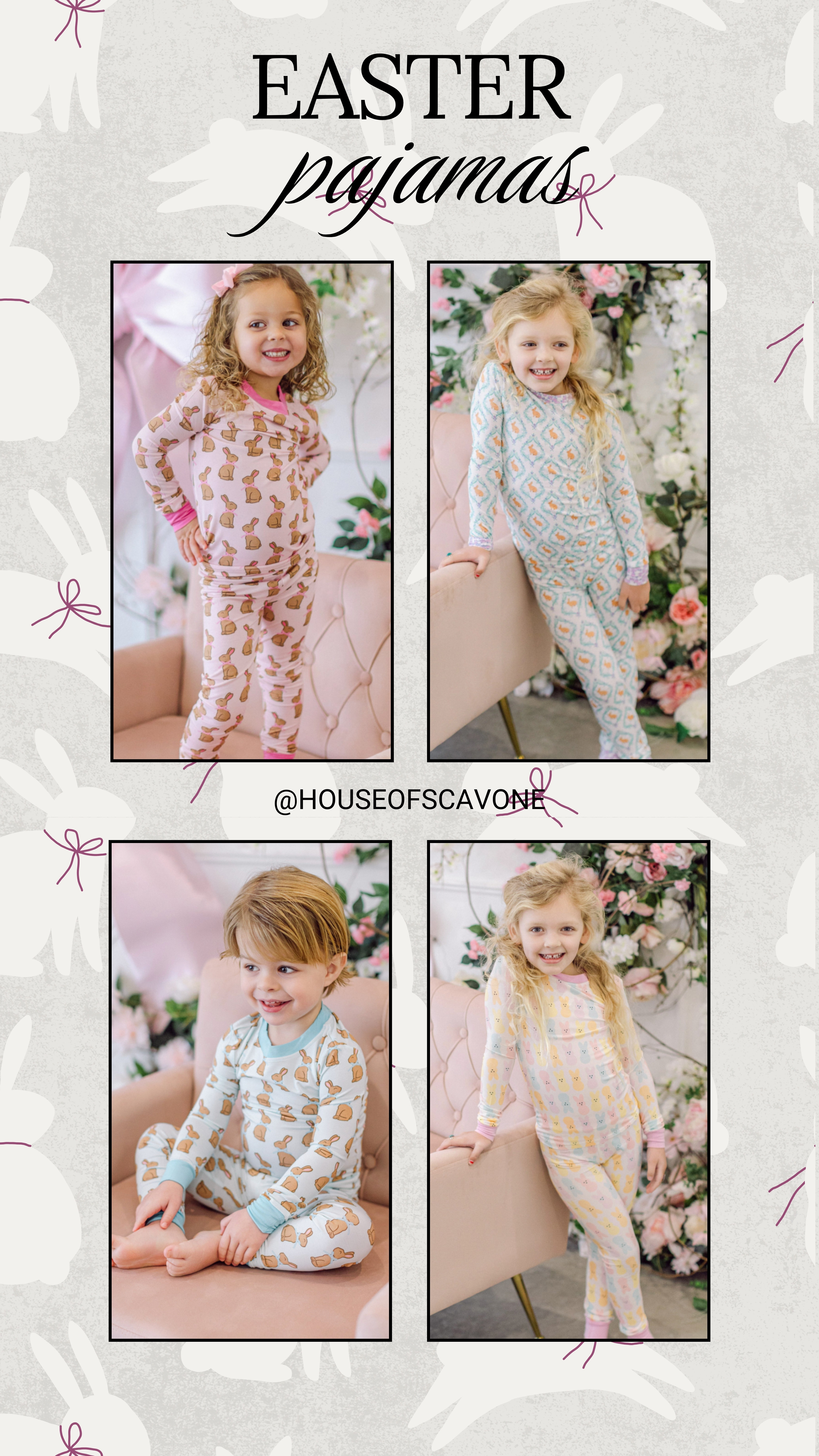 i just found the cutest easter pajamas for little kids, toddlers and babies! chocolate easter bunnies, how adorable! #easter #easterbunny #easterpajamas 

 #LTKSeasonal #LTKBaby #LTKKids