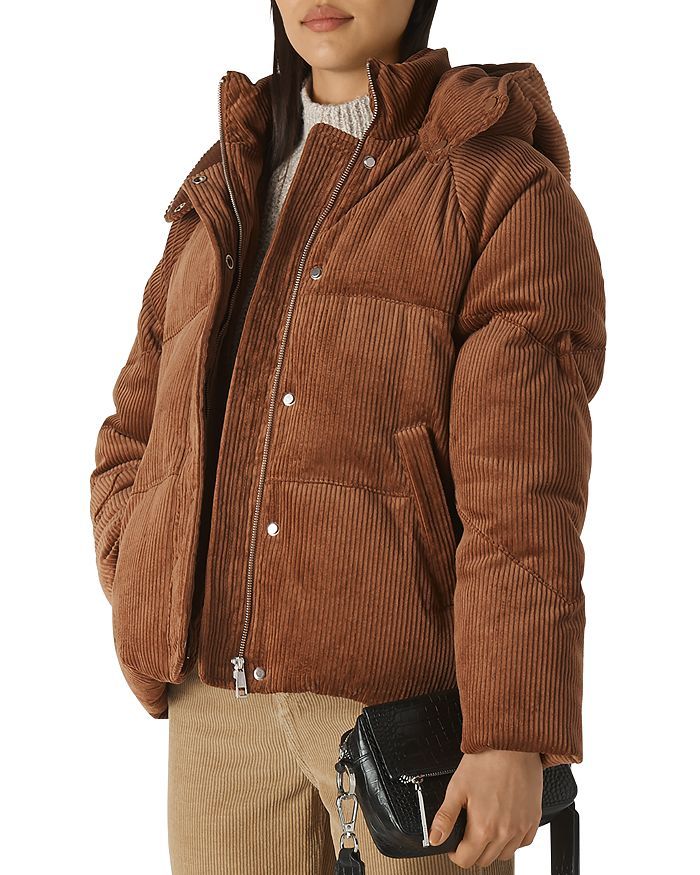 Whistles Casey Corduroy Puffer Jacket Back to Results -  Women - Bloomingdale's | Bloomingdale's (US)