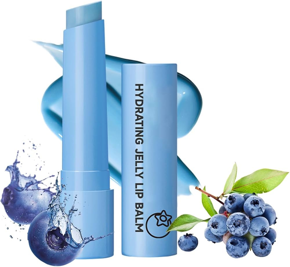 Hydra Jelly 4 Colors Hydrating Jelly Lip Balm, Instantly Hydrate & Moisturize Lips, Blueberry, Gr... | Amazon (US)