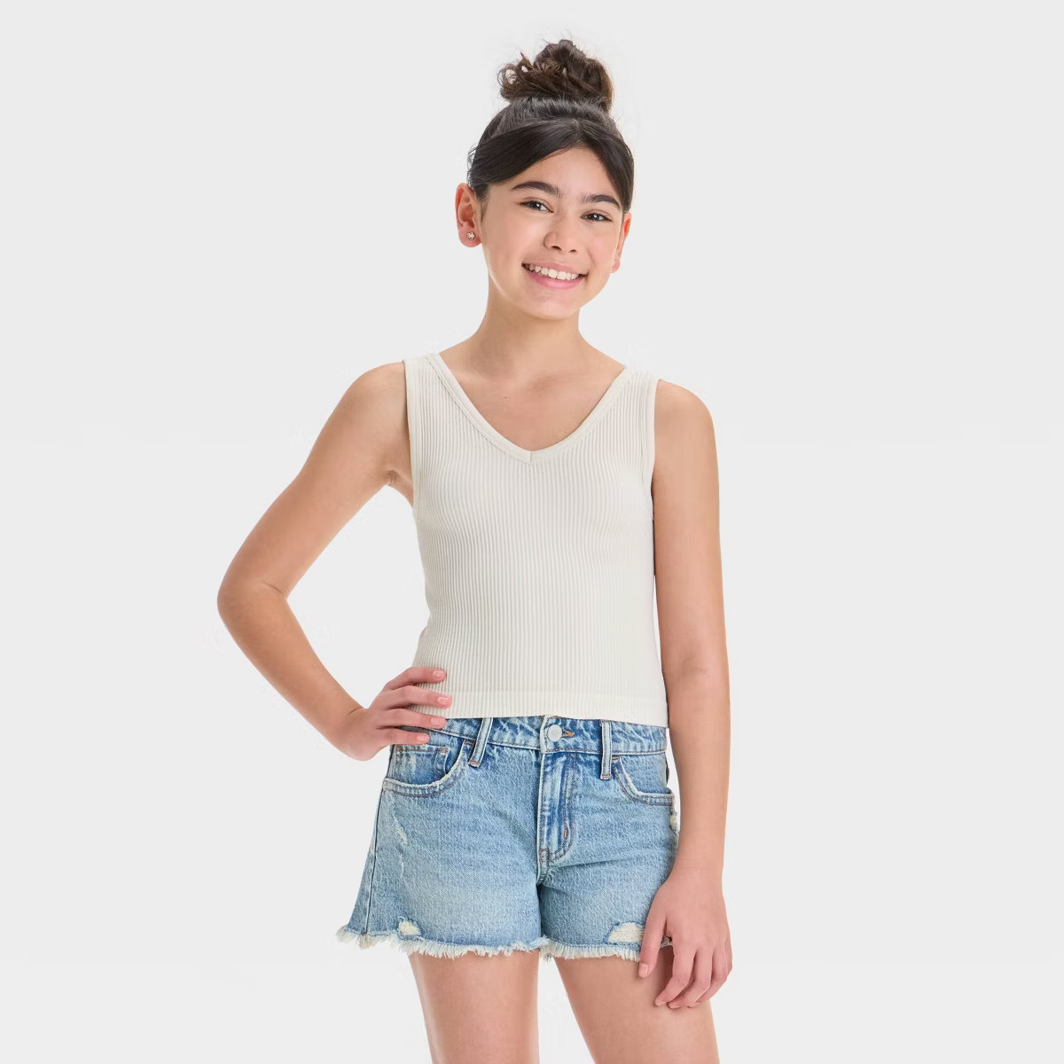 Girls' Knit Tank Top - art class™ | Target