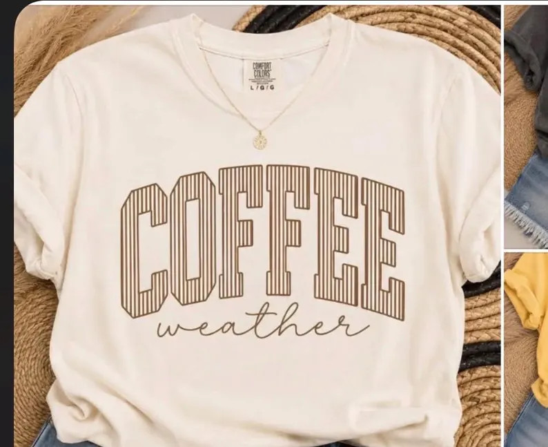 Coffee Weather Tee | Etsy (Global)