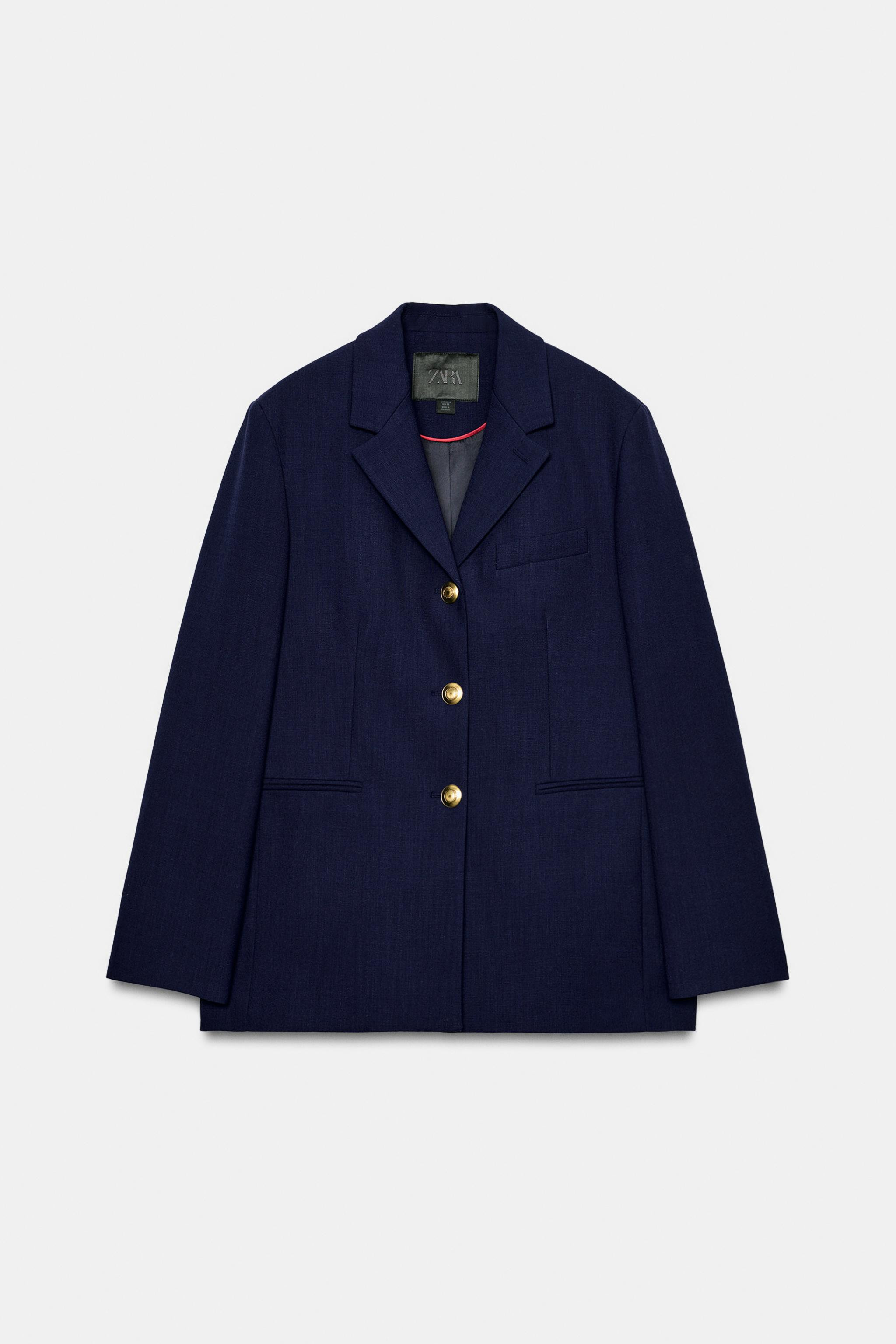 ZW COLLECTION BUTTONED BLAZER | Zara US