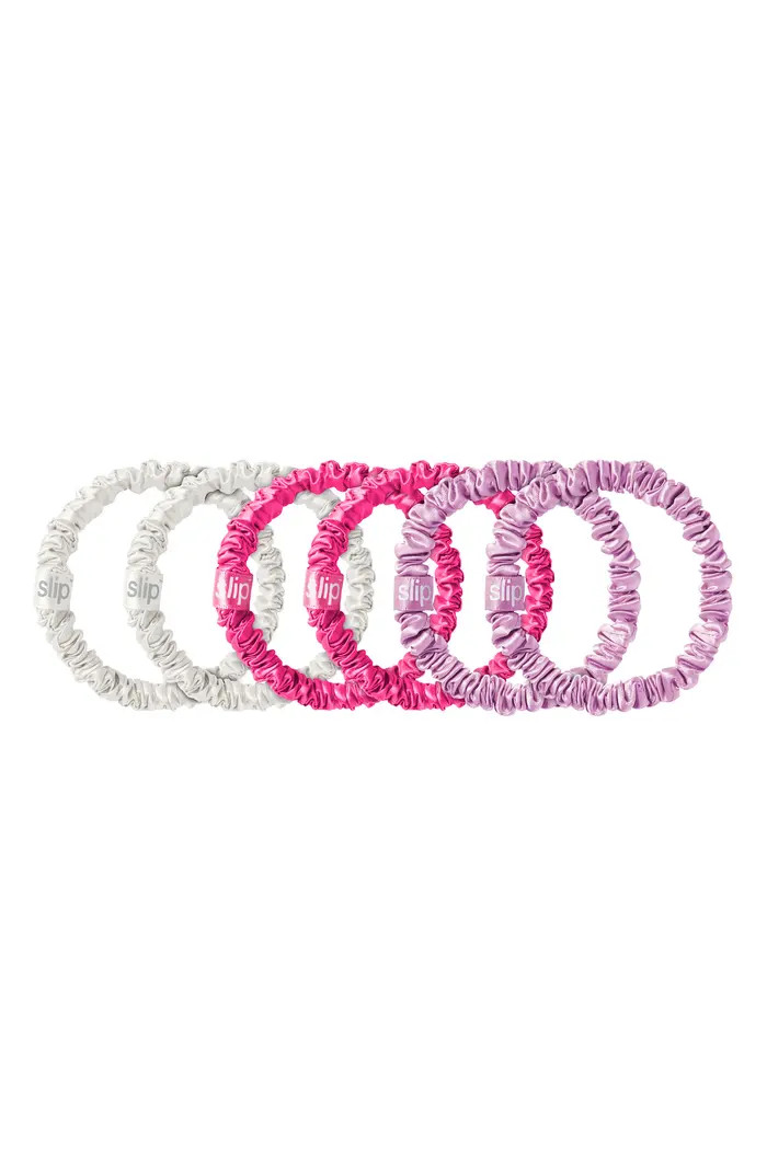 Sweet Pea Pure Silk 6-Pack Hair Ties | Nordstrom
