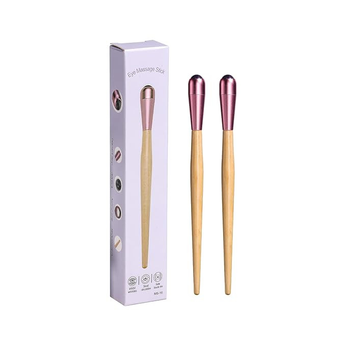 BS-MALL Eye Cream Massage Sticks Eye Cream Applicator Eye Anti Wrinkle Eye Fatigue Relief Massage... | Amazon (US)