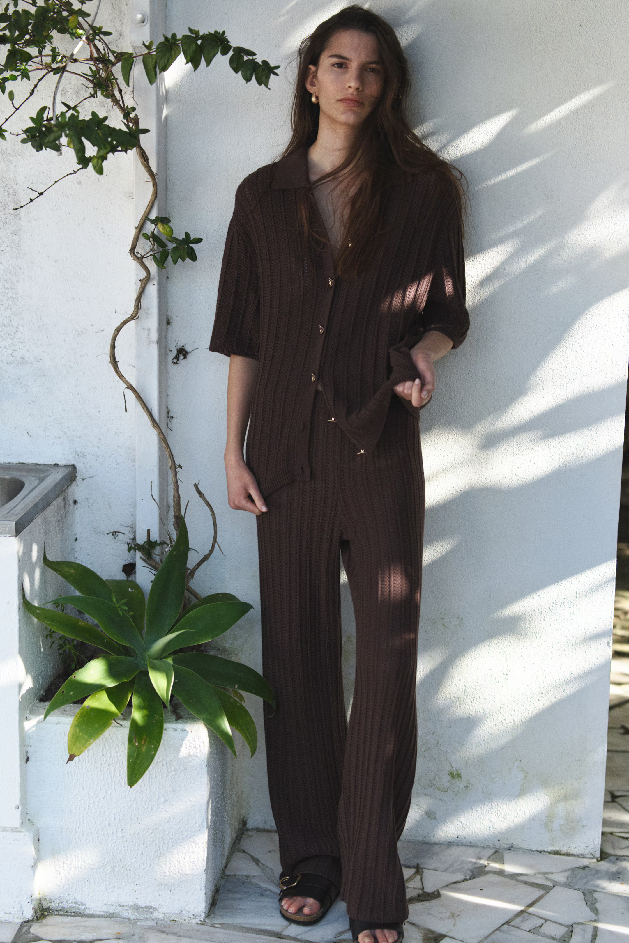 Crochet-look trousers | H&M (UK, MY, IN, SG, PH, TW, HK)