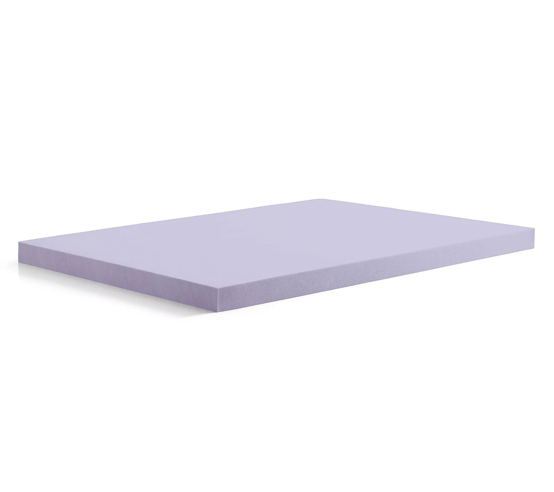 Lucid 4"" Lavender and Gel Memory Foam Mattress opper - Full | QVC