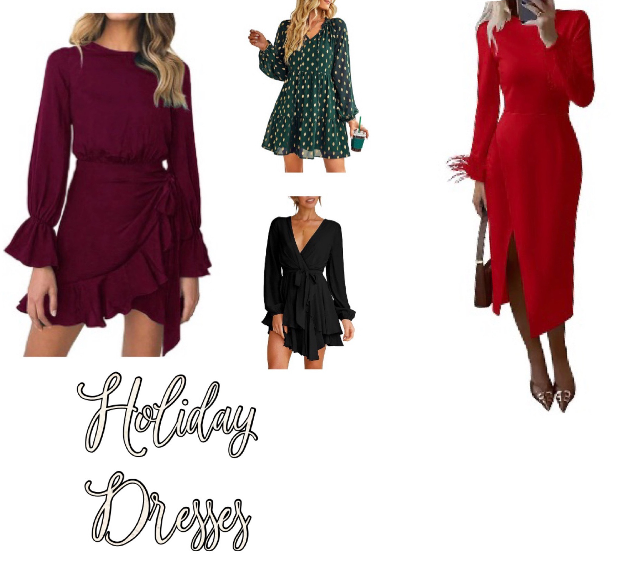Dresses for Women. Holiday Dresses 

#LTKSeasonal #LTKstyletip #LTKsalealert