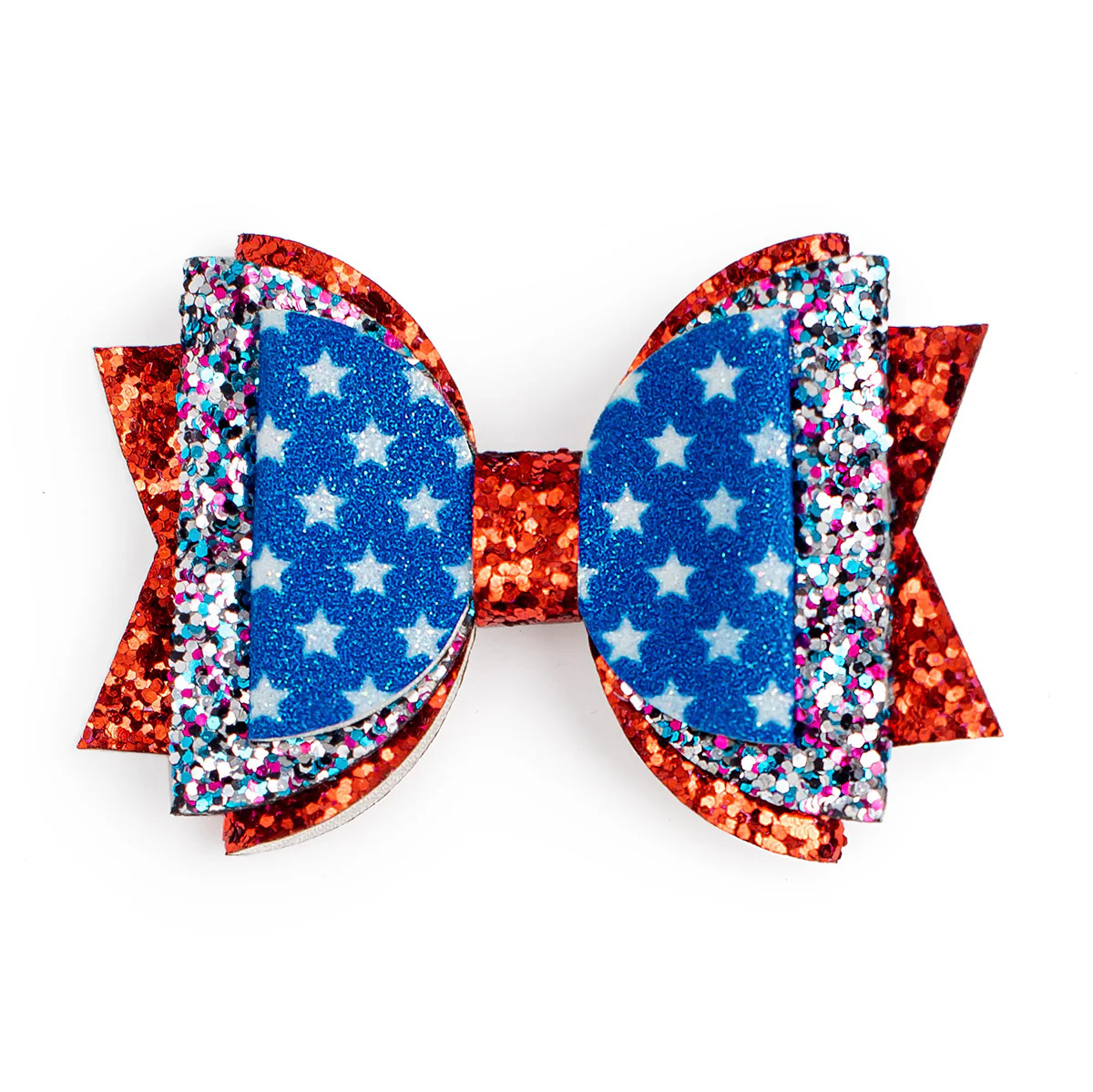 Flag Bow Clip | Sweet Wink