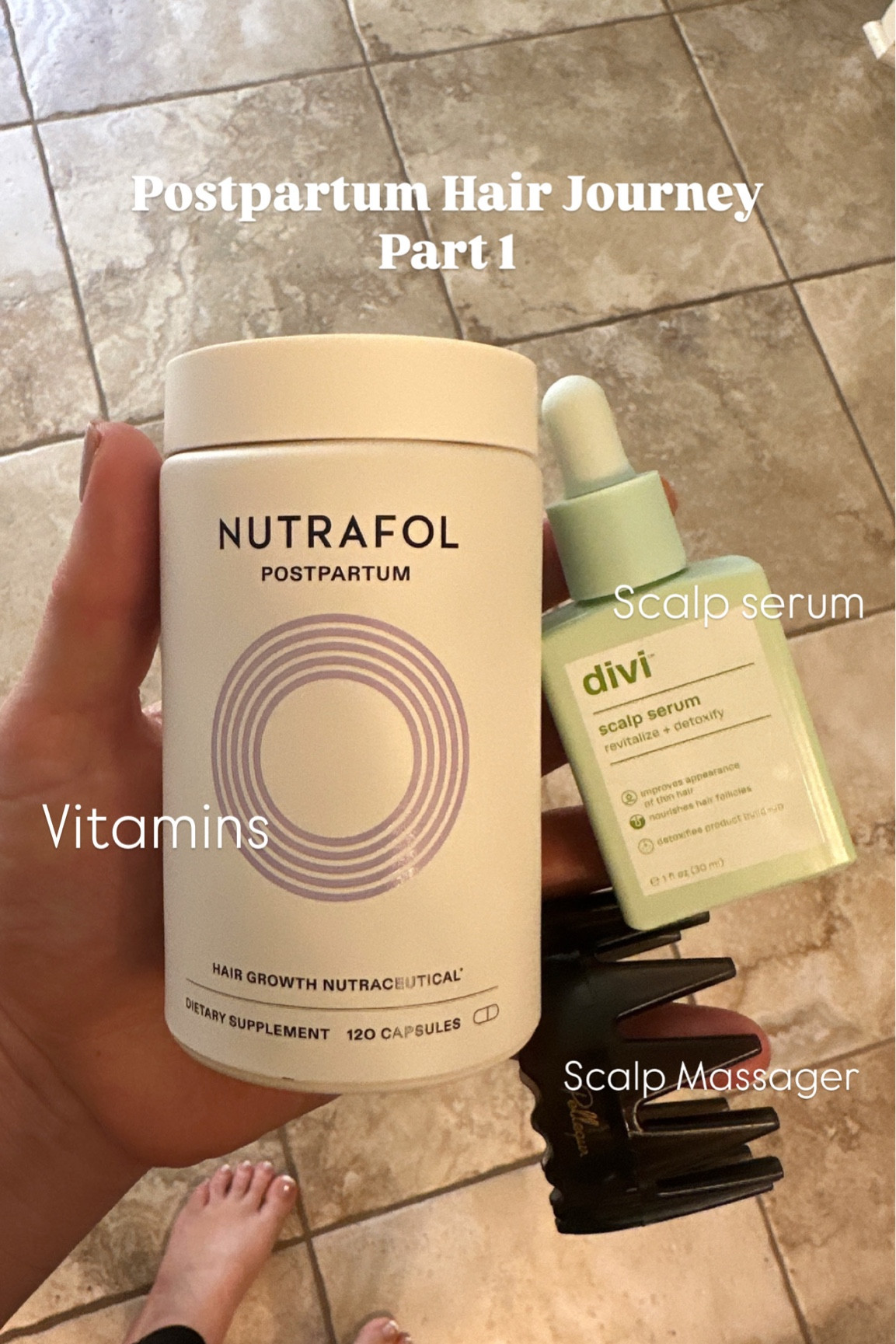 The postpartum hair is hairing 😳😳😳

Nutrafol is breastfeeding safe 🤱
Figuring out the scalp oil game.
This scalp massager is next level.

I use it for a few minutes on my dry scalp before I was my hair.

Breastfeeding Momma. Postpartum Health. Hair journey. 

#LTKBump #LTKBeauty #LTKFindsUnder100