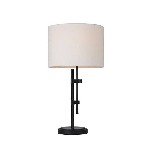 Knox Shaded Table Lamp Black (Includes LED Light Bulb) - Threshold™ | Target