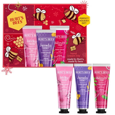 Burt's Bees Hand Cream Trio Gift Set | Target