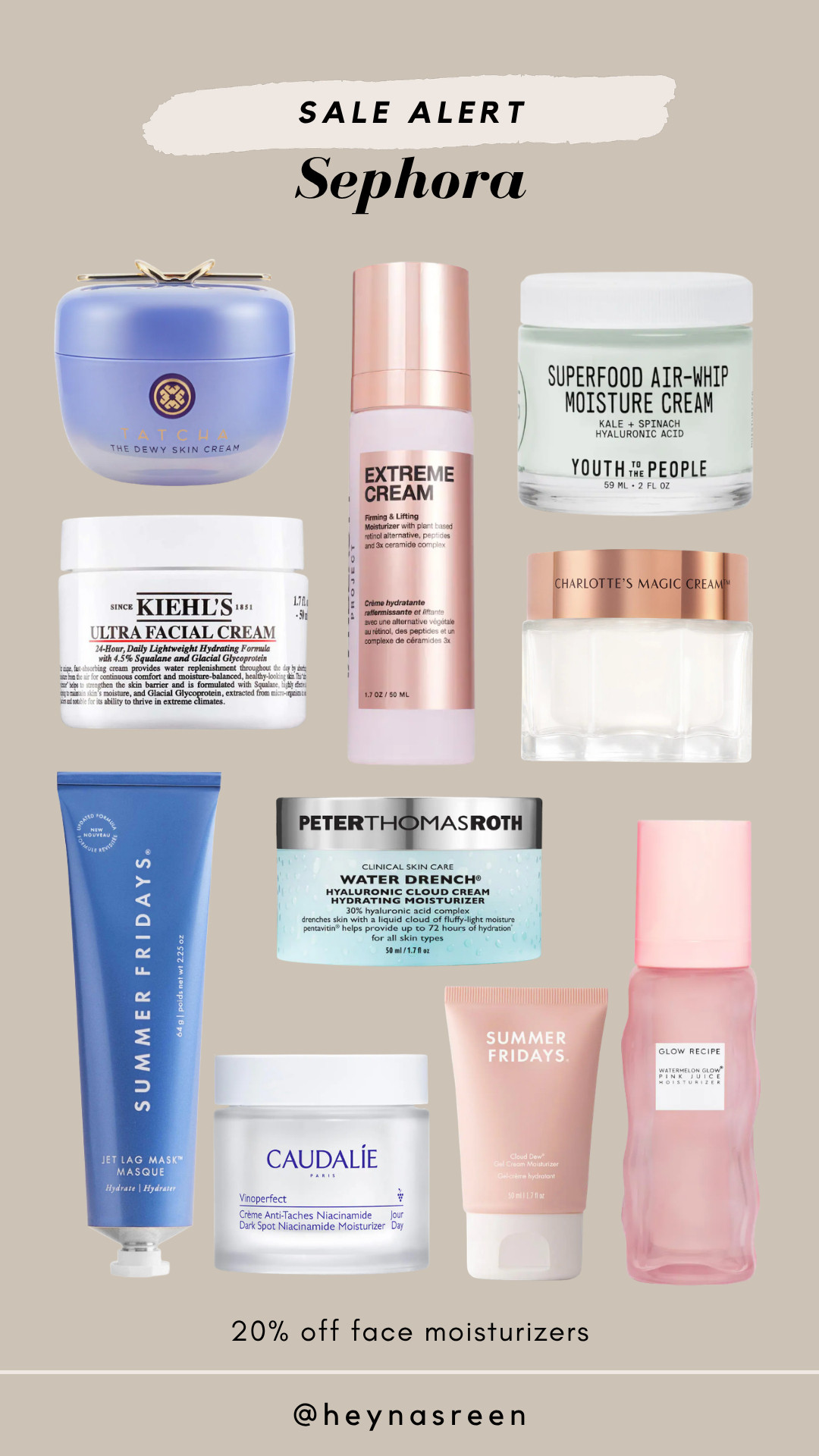 This Sephora deal is SO good! Get 20% off face moisturizers including some of my all-time favorites.

#LTKSaleAlert #LTKBeauty
