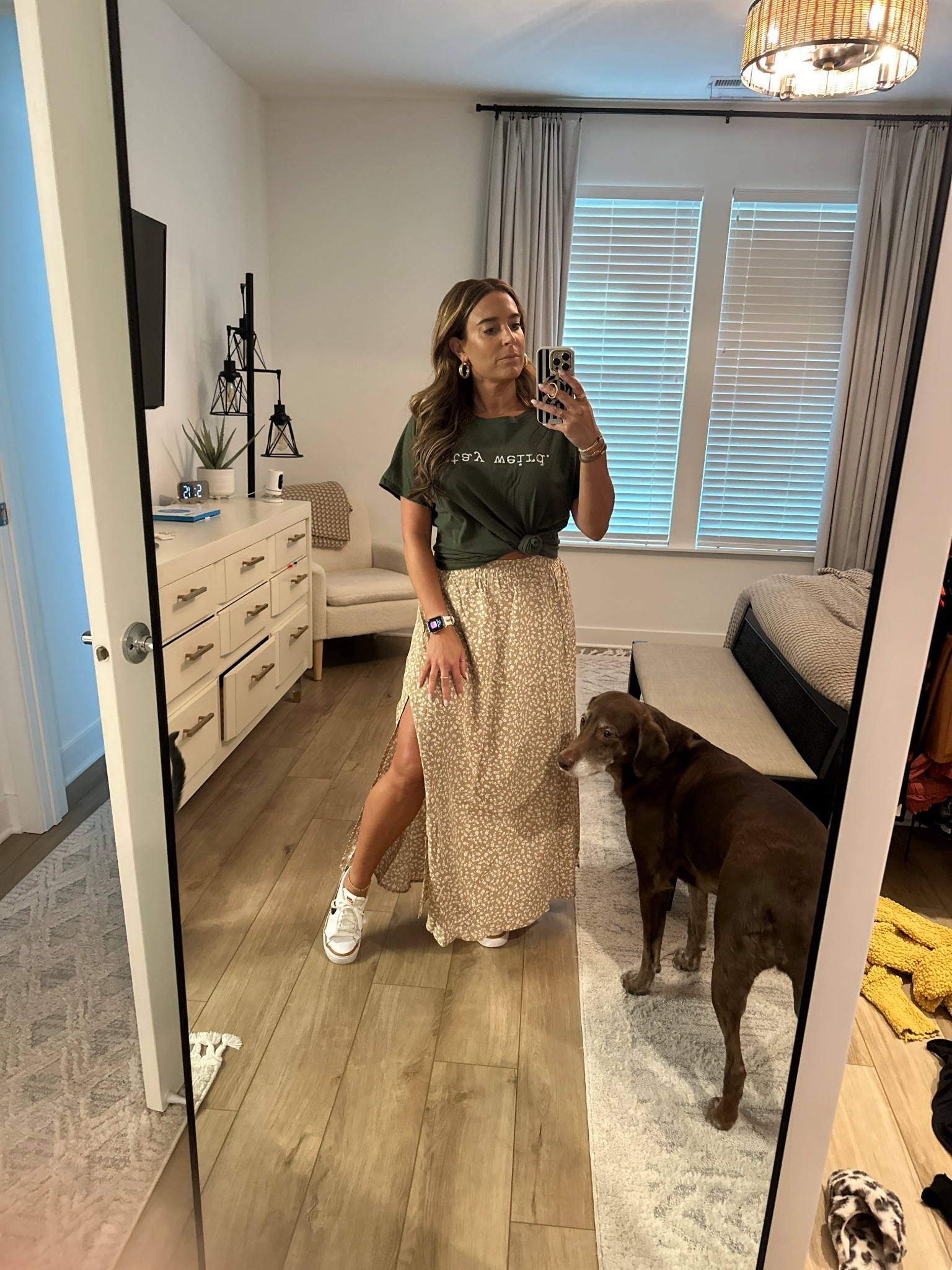 I needed a fun little funky outfit to wear to listen to some outdoor music 🎶 and I knew it was going to transition from warm to cool during that time so this was perfect! 👌🏼 the slit in the skirt allowed for me to get some extra air when it was hot ☀️ and cover up when it was cooler. “stay weird” my friends 🙃

#LTKSeasonal #LTKShoeCrush #LTKMidsize