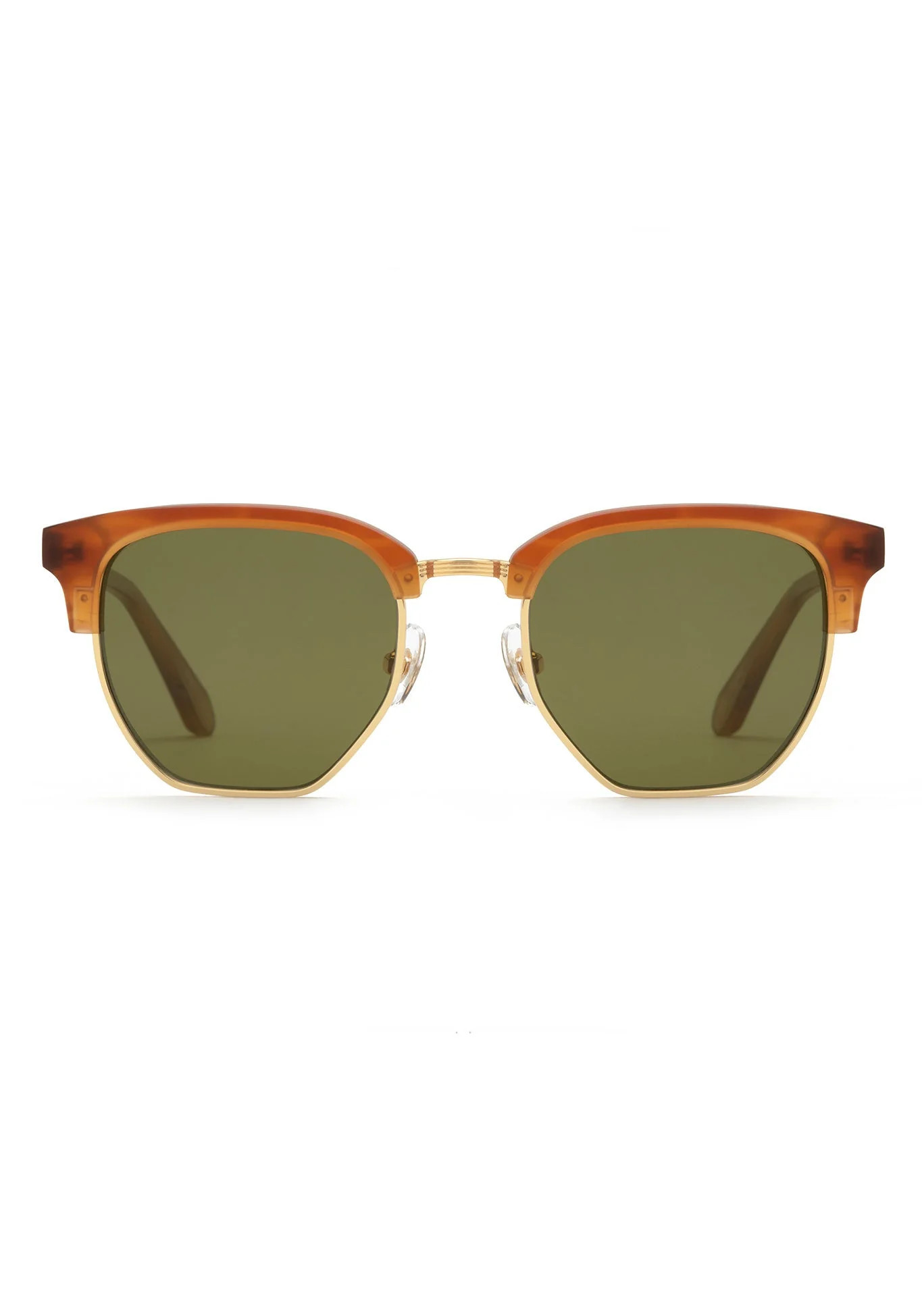 THALIA | Matte Tobacco Polarized 24K | KREWE Eyewear
