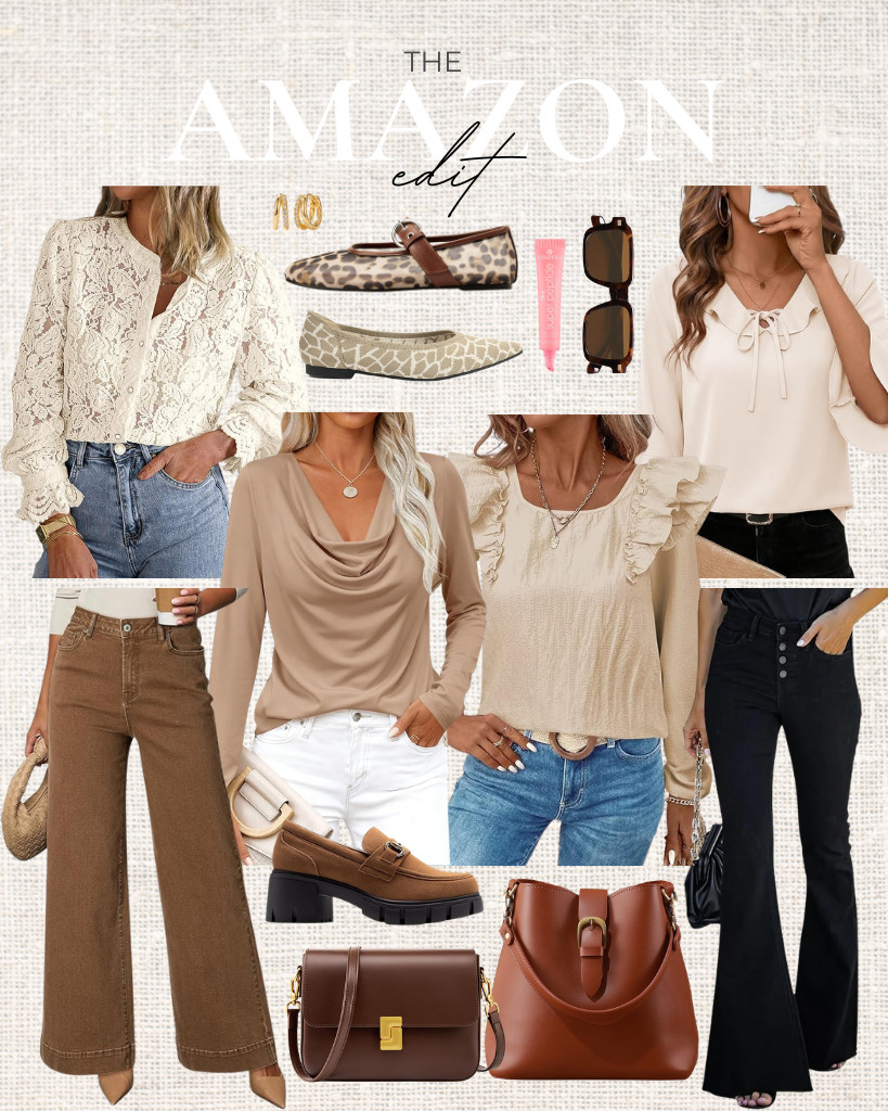 This week’s Amazon Fashion Finds are ideal for anyone scoping out outfits for warmer weather.

I’m absolutely in love with the bow tie detail on Falechay’s chiffon ruffle sleeve shirt. I enjoy pairing it with high-waisted jeans and a casual pair of leopard flats. For a classy look, add a leather shoulder bag and gold hoop earrings. 

 #LTKSeasonal #LTKSaleAlert #LTKTravel