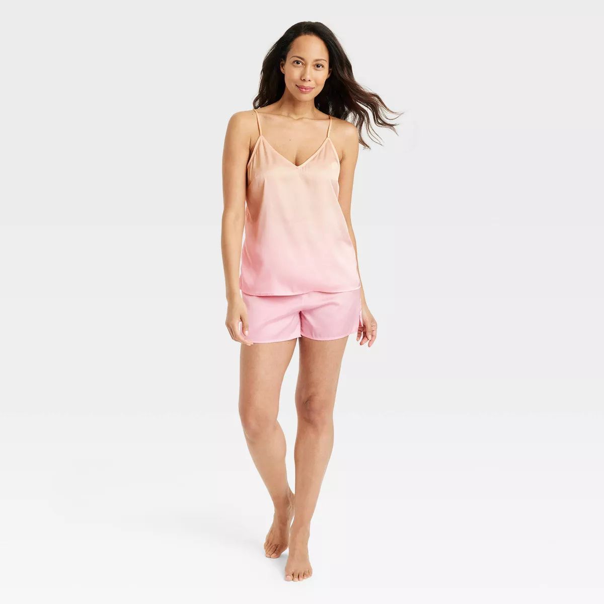Women's Satin Cami and Shorts Pajama Set - Stars Above™ | Target
