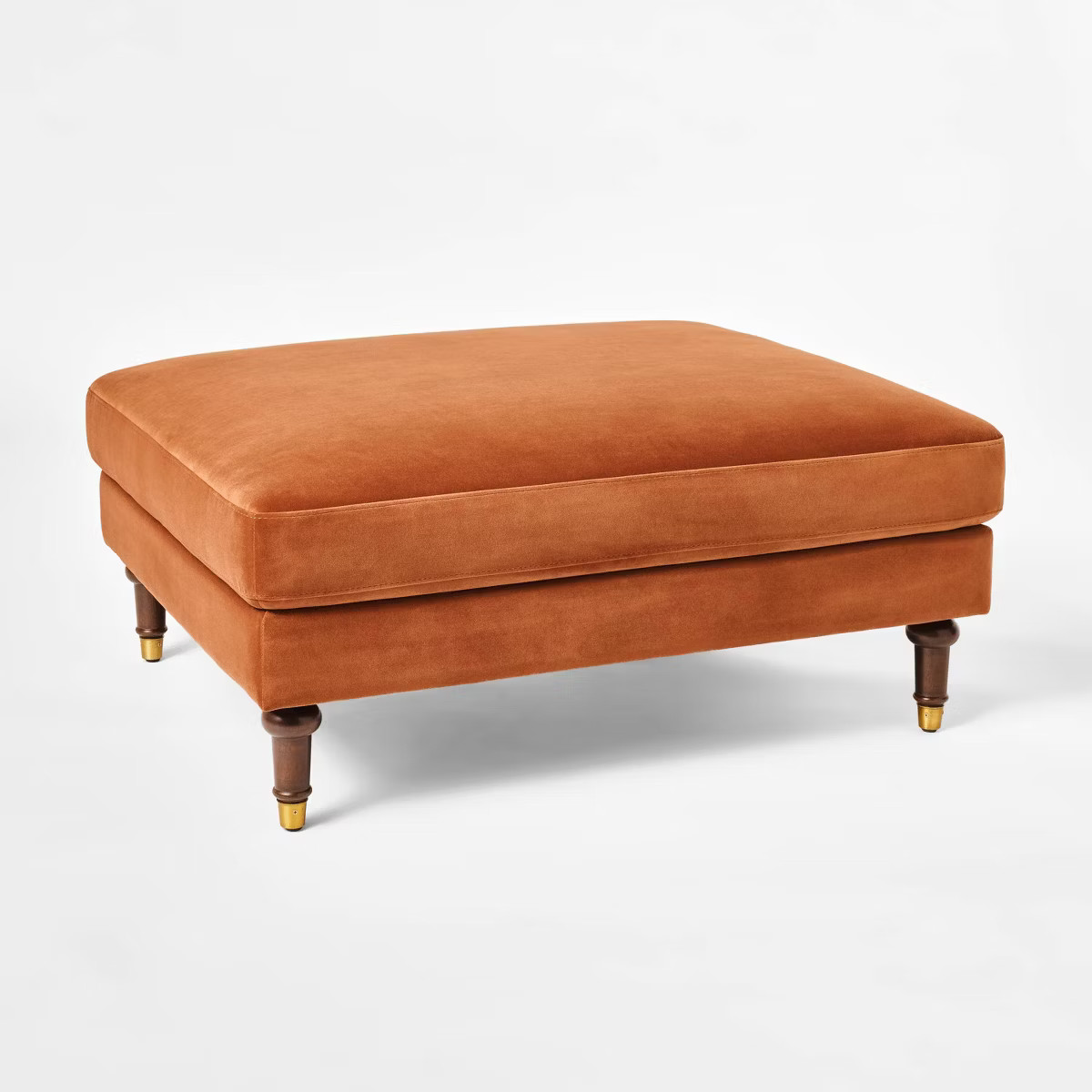 Mercer Cocktail Ottoman Rust - Threshold™ designed with Studio McGee | Target