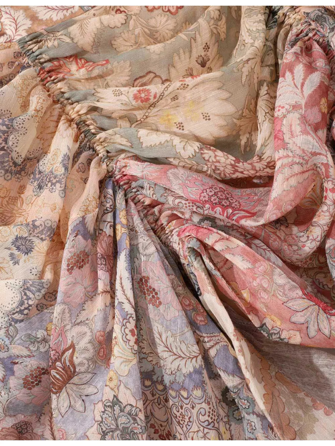 Zimmermann Rebellion Draped Midi Skirt | Senser US