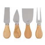 Cathy's Concepts Monogram Acacia Wood 5pc Serving Tray with Tool Set | Target