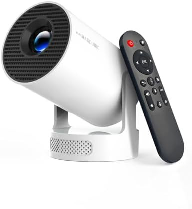 Magcubic Mini Projector with WiFi 6 and Bluetooth 5.4, Portable Projector 4K Support, 5W Soundbas... | Amazon (US)