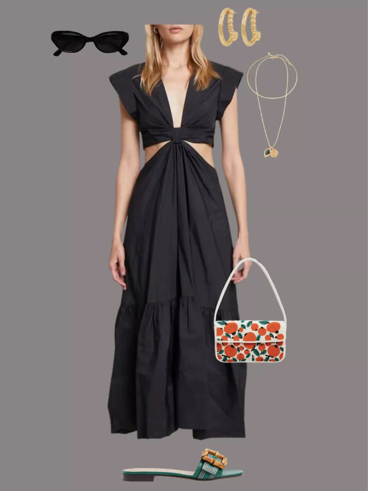 Gathered Cut-out Dress curated on LTK
