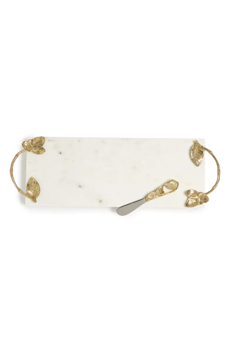 Michael Aram Marble Hydrangea Cheese Board & Knife | Nordstromrack | Nordstrom Rack