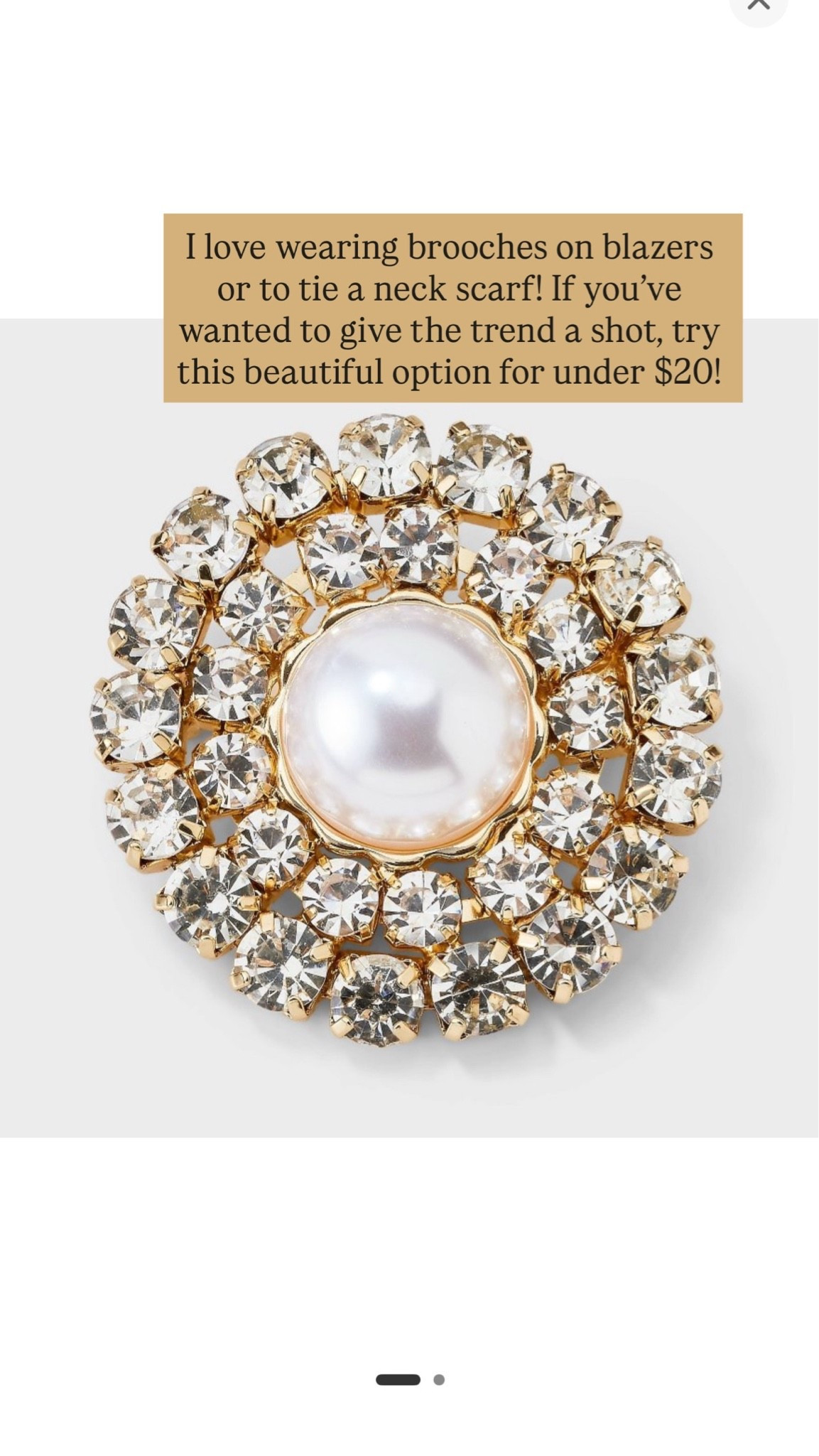 This brooch is so beautiful! Such a pretty accessory to elevate to any look!

Loverly Grey, Target find, brooch