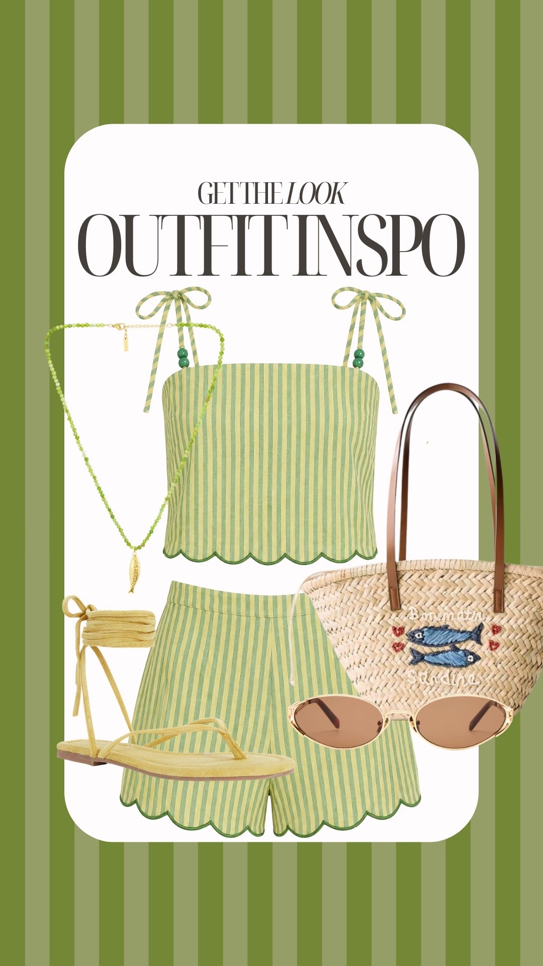 Striped linen summer set styled

#LTKootd #LTKgrwm