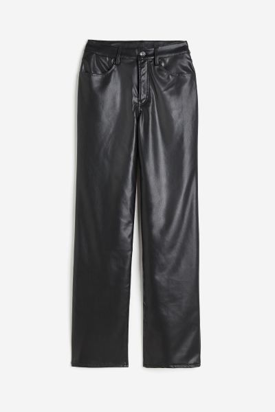 90s Straight Coated Pants | H&M (US + CA)