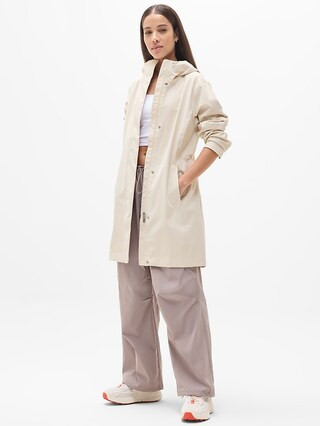Rainout Ridge Long Trench | Athleta Canada