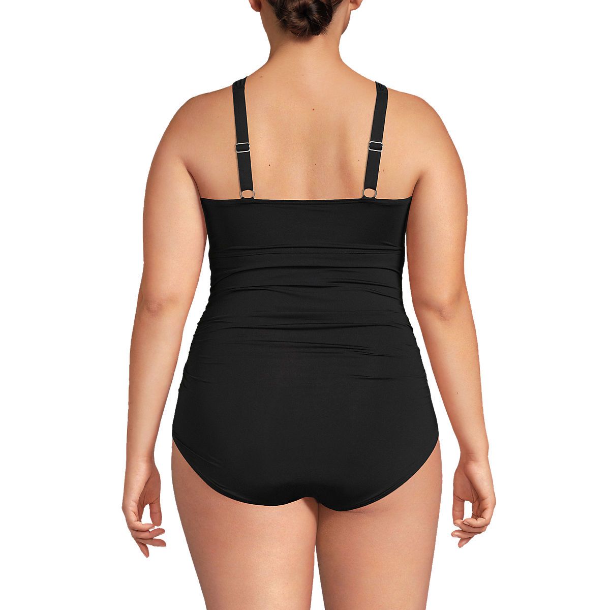 Women's Plus Size Chlorine Resistant High Neck Multi Way One Piece Swimsuit | Lands' End (US)